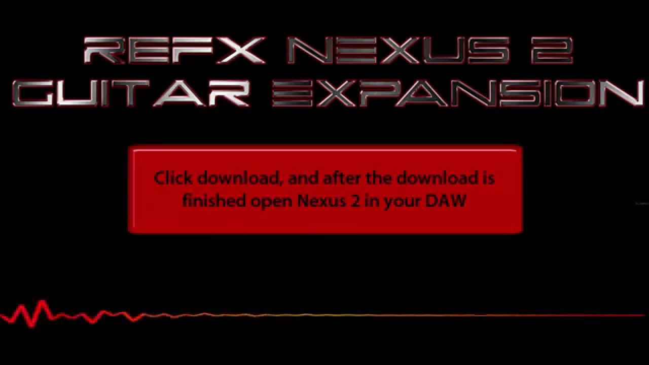 Nexus 2 guitar expansion pack download